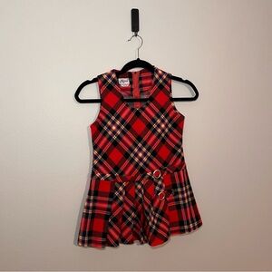 Vintage: Alyssa • Red Plain Jumper